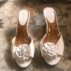 Nickels White Pumps